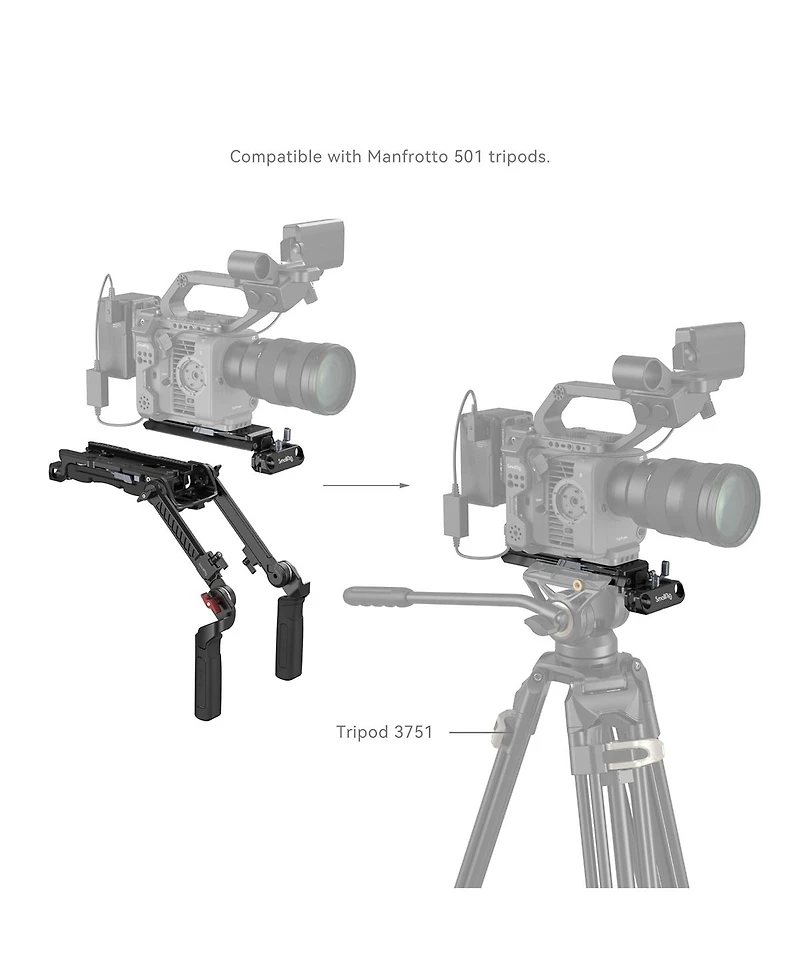 SmallRig Shoulder Pad Pro Rig Kit