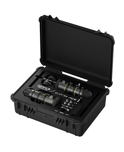 Dzofilm Catta Ace 18-35mm and 35-80mm T2.9 Cine Lens Bundle for Pl Mount and Canon Ef, Black