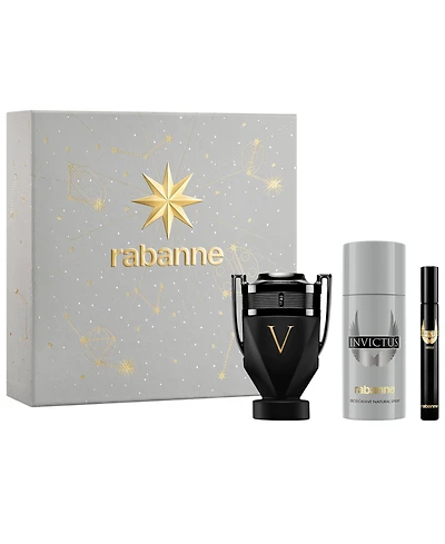 Rabanne Invictus Victory Absolu Parfum 3-Piece Fragrance Set