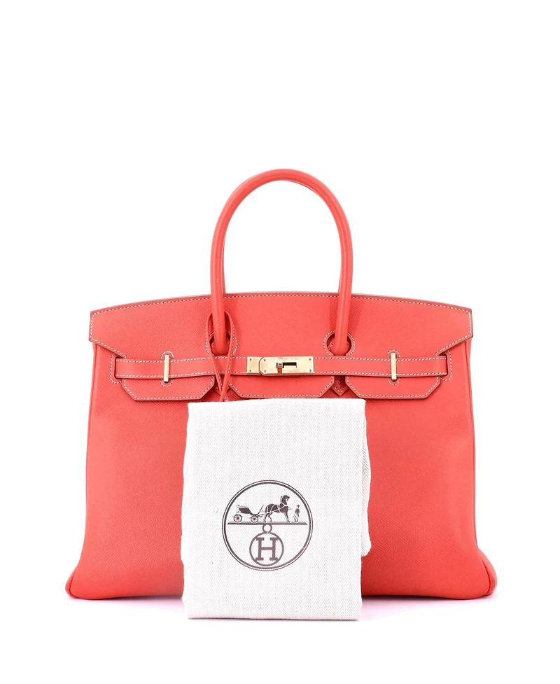 Pre-Owned HERMES Candy 35 Handbag Epsom