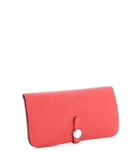 Pre-Owned Hermes Dogon Recto Verso Wallet Leather