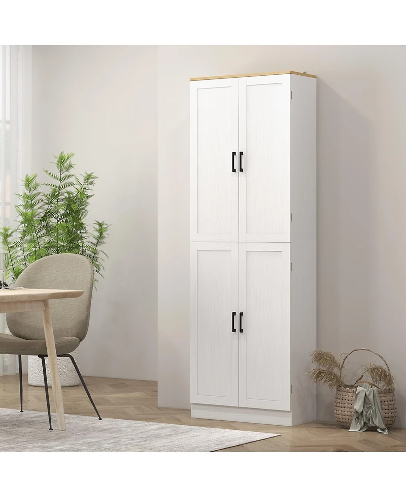 Reliable Kitchen Storage Cabinet with Flexible Shelving for Pantry and Kitchen Tools