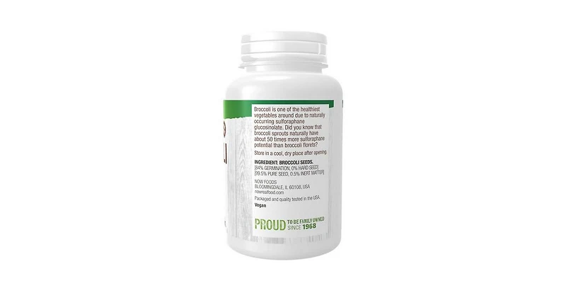 Now Foods Broccoli Seeds ,4 oz