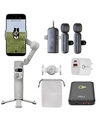 Dji Osmo Mobile 7 Gimbal Stabilizer for iPhone, Android, Built-in Tripod, 3-Axis Phone Gimbal, ActiveTrack 7.0, ShotGuides, 10hrs Use, Phone Charging+