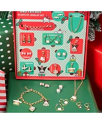 Hello Kitty Sanrio Hello Kitty Fashion Advent Gift Collection: Mix & Match Charms, Earrings, Necklace Christmas Calendar Box Set