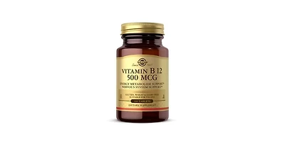 Solgar Vitamin B12, 500 mcg, 100 Tabs