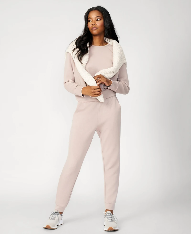 Cable & Gauge Women's Yummy Crewneck Jogger Lounge Set