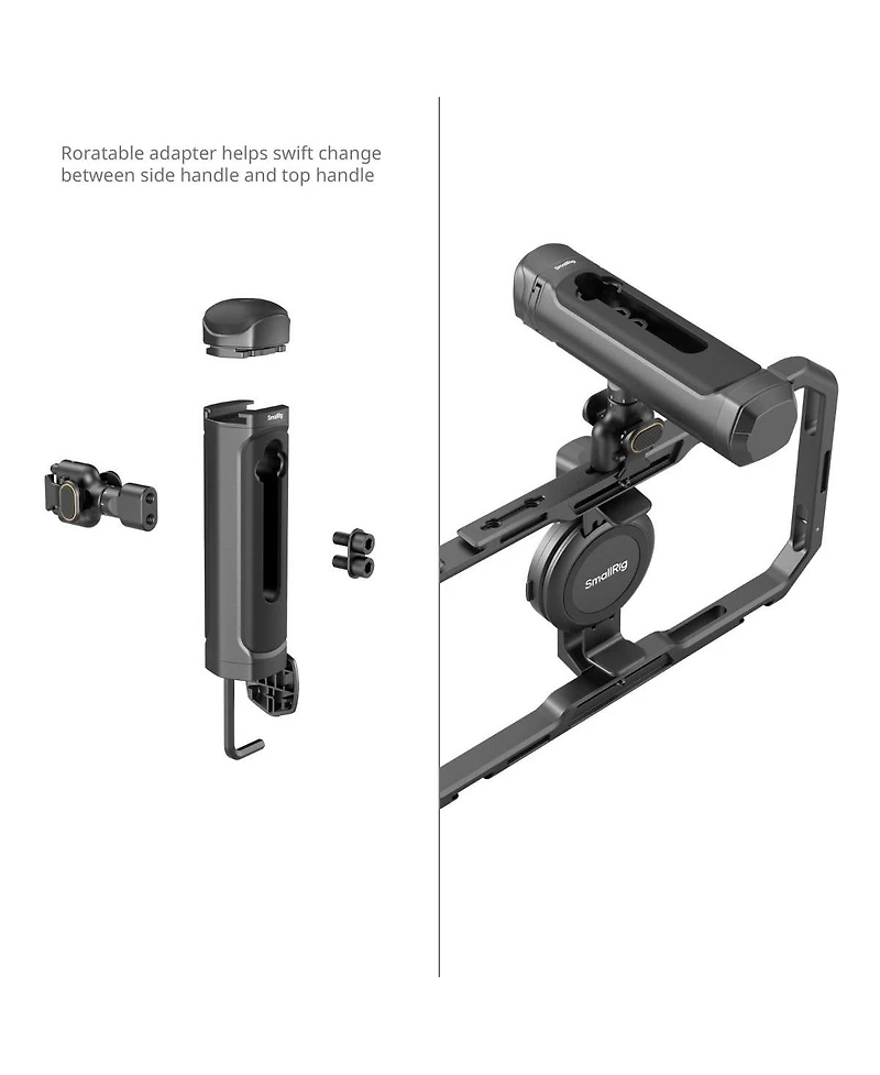 SmallRig Quick Pro Edition All-In-One Video Kit for Smartphone Creators with Audio and Lighting System