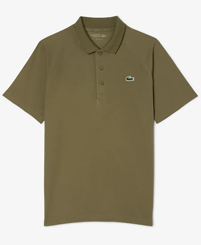 Lacoste Men's Breathable Run-Resistant Interlock Polo Shirt