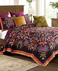 Greenland Home Fashions Jessa Vintage Boho 3-Pc. Quilt Set