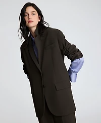 Kenneth Cole Women's Two-Button Boyfriend Blazer