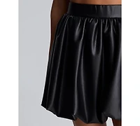 Kenneth Cole Women's Pull-On Bubble Mini Skirt