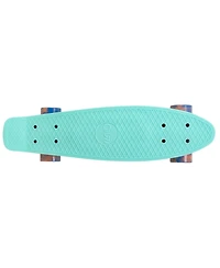 Cal 7 22 Inch Mini Cruiser Skateboard - Oceanic with Swirl Wheels