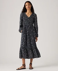 Levi's Women's Esme Long Sleeve Midi Dress