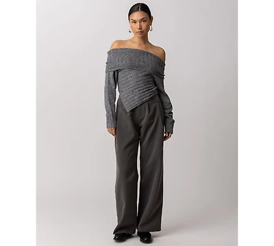 Line & Dot Women's Betty Long Sleeve Sweater