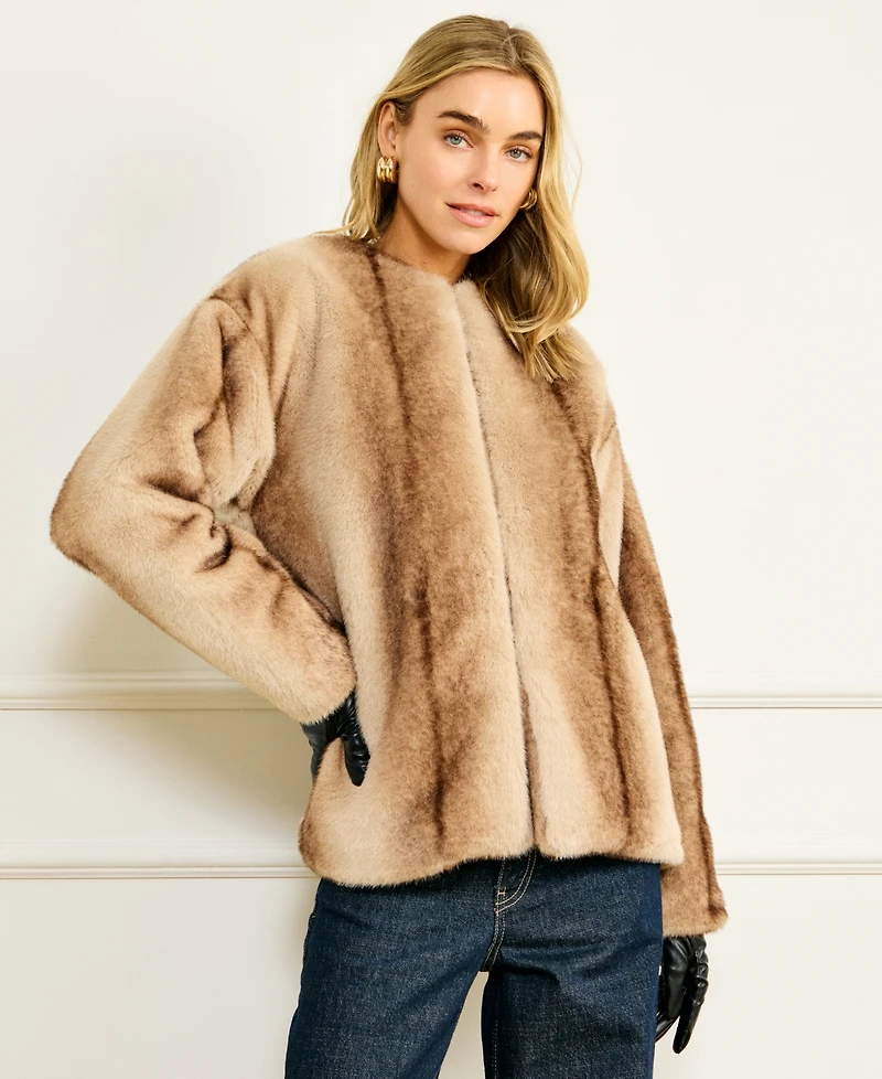 Line & Dot Women's Crewneck Jacket