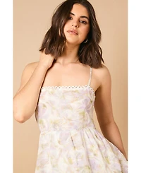 Oasis Women's Tiered Spaghetti Strap Maxi Dress