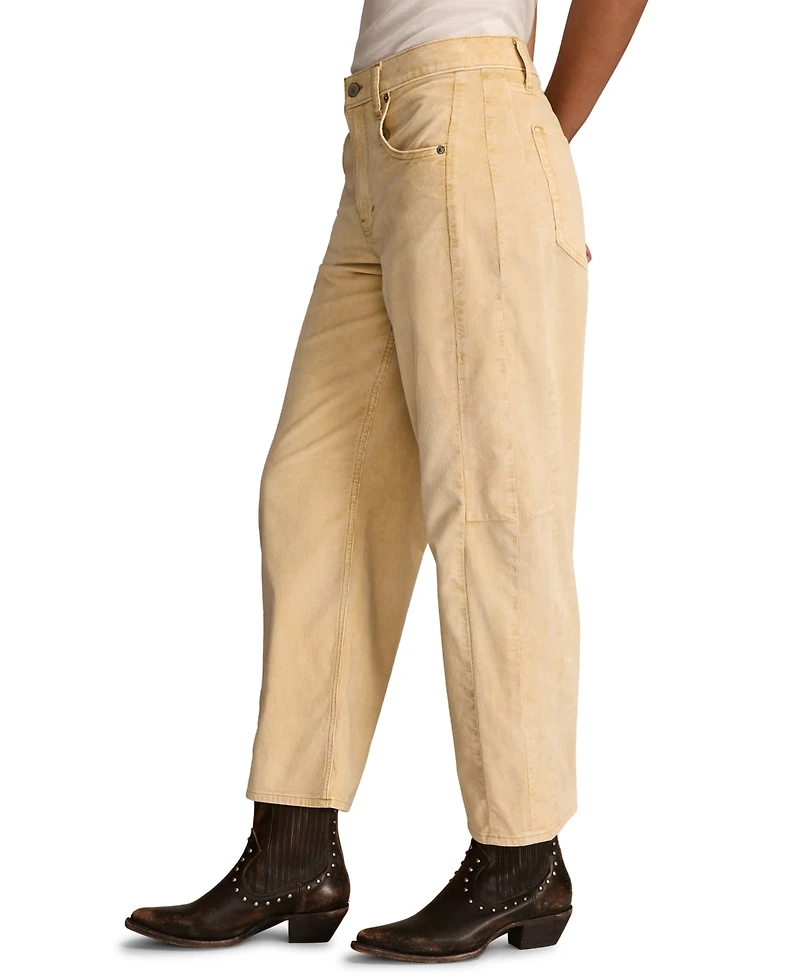 Lucky Brand Women's Mid-Rise Barrel-Leg Jeans