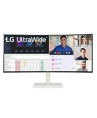 Lg 38wr85qc 37.5 X22 219 Ultrawide Qhd 144hz Curved Usb C Ips Lcd Hdr Monitor White