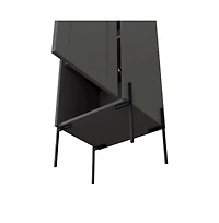 We Have Furniture Linen Cabinet Hopewell, Bathroom, Matt Gray