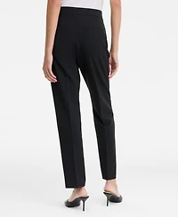 I.n.c. International Concepts Women's High-Rise Straight-Leg Pants, Macy's Exclusive
