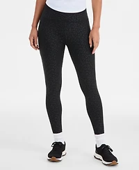 Id Ideology Women's Animal-Print Compression Leggings, Macy's Exclusive