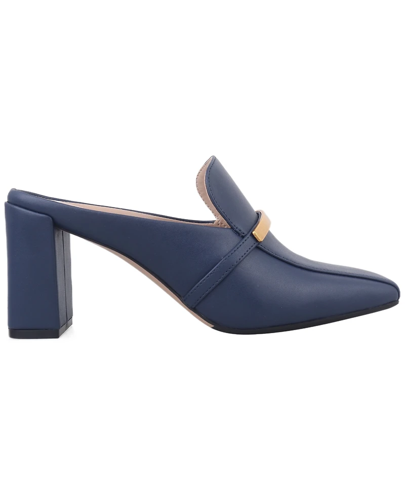 Giani Bernini Women's Danyell Snip Toe Block Heel Mules, Created for Macy's