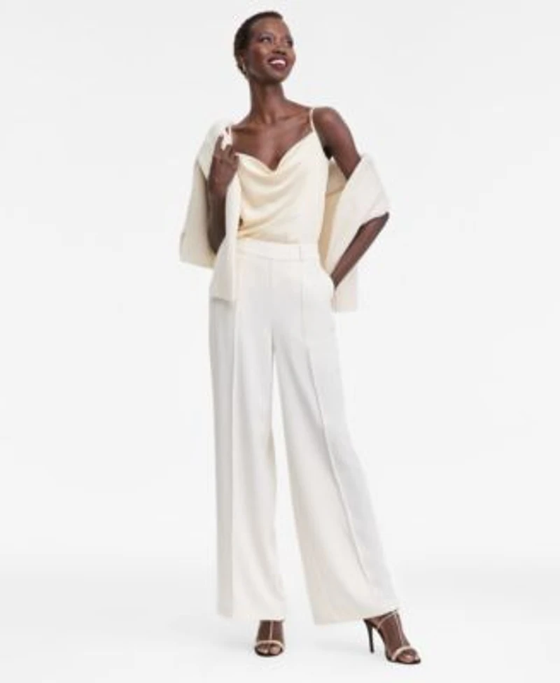 I.N.C. International Concepts Womens High Rise Wide Leg Pants P Xs Xxl Macys Exclusive
