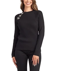 Bcx Juniors' Crewneck Pull On Sweater