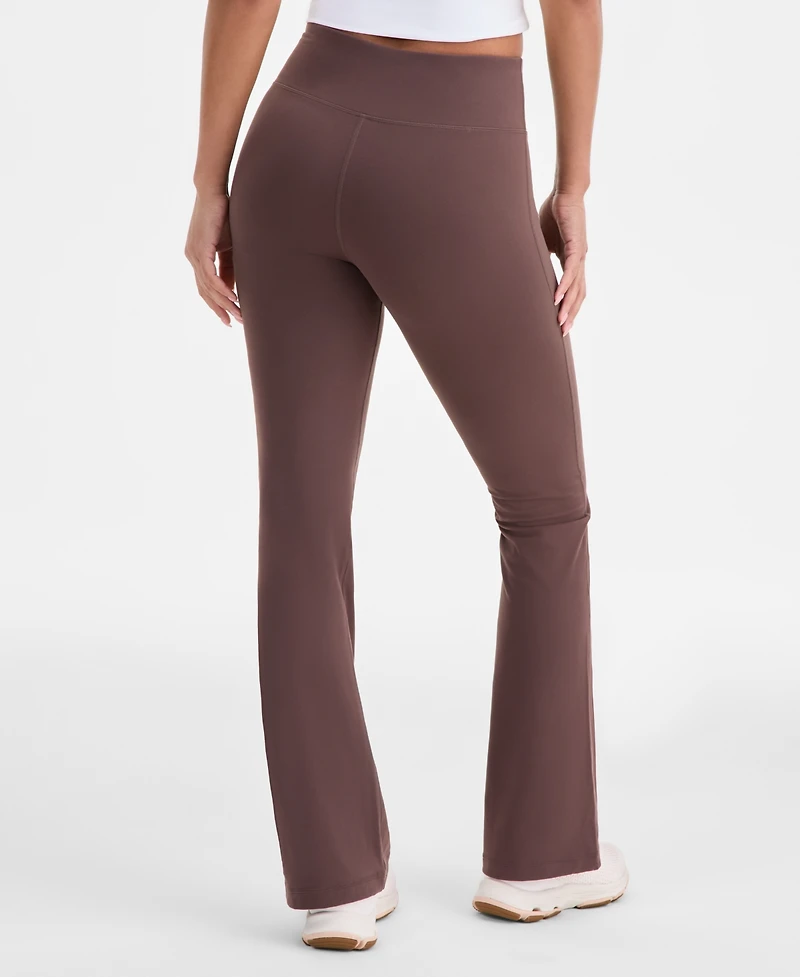 Id Ideology Women's Studio High Rise Flare Leggings Tall, Macy's Exclusive
