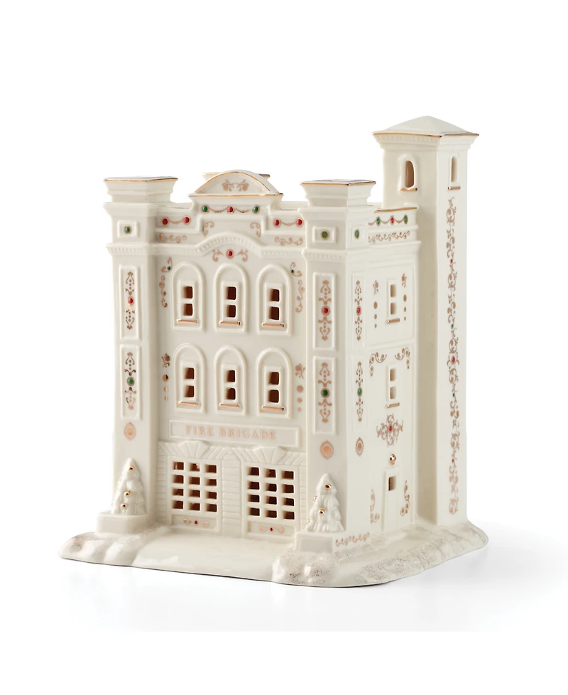 From The Vault! Lenox Mistletoe Park Fire House, Exclusively at Macy's