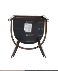 Manhattan Comfort Blair 43.9" Leatherette Upholstered Barstool