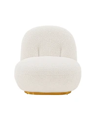 Manhattan Comfort Edina Modern 27.17" Boucle Fabric Upholstered Accent Chair