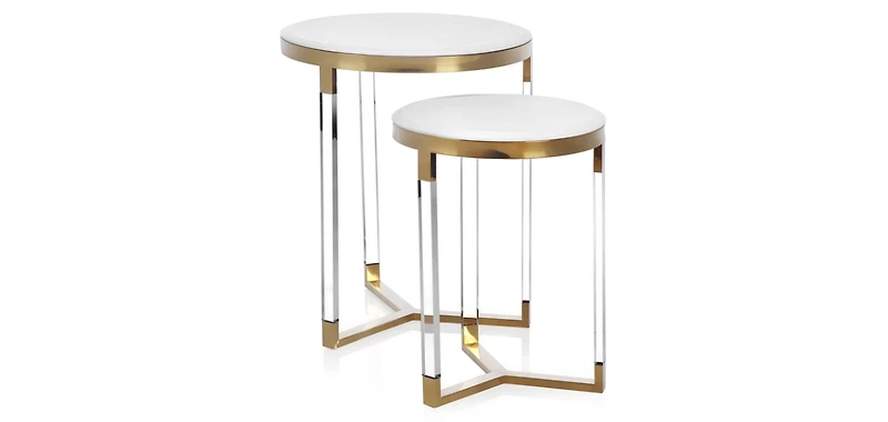 Z Gallerie Murano Tables - Set of 2