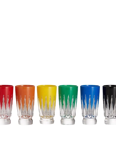 Waterford New Year Assorted Firework Shot Glasses, Set of 6