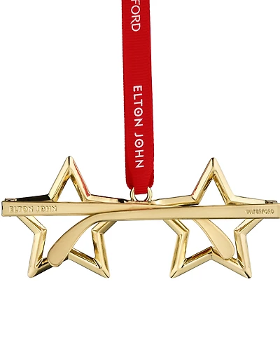 Waterford Elton John Star Glasses Ornament