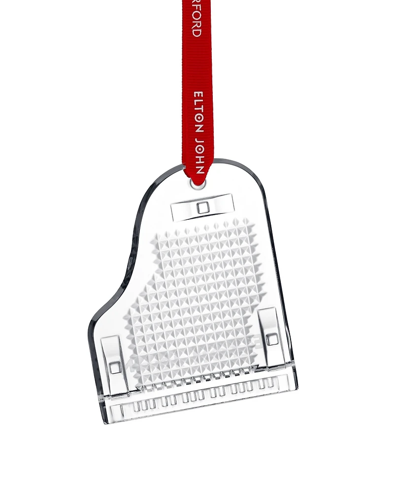Waterford Elton John Piano Ornament