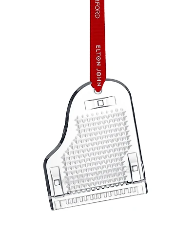 Waterford Elton John Piano Ornament
