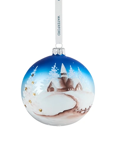 Waterford Holiday Heirlooms Winter Scene Ornament