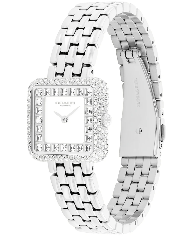 Coach Women's Cass Silver Tone Stainless Steel Bracelet Watch 24mm