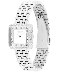 Coach Women's Cass Silver Tone Stainless Steel Bracelet Watch 24mm