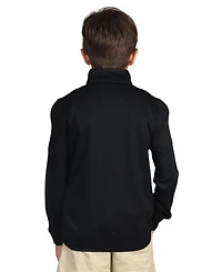 Tailorbyrd Boys Contrast Trim Modal Quarter-Zip