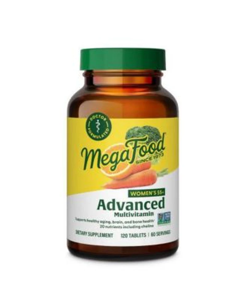 Megafood Womens 55 Advanced Multivitamin 120 Tabs