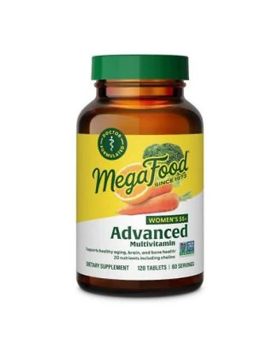 Megafood Womens 55 Advanced Multivitamin 120 Tabs