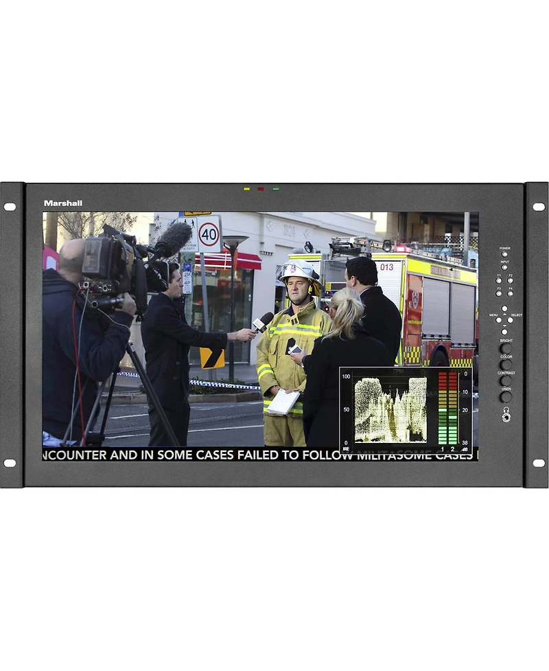 Marshall Electronics 17.3" Full Hd Rackmount Led Monitor, Hdmi
