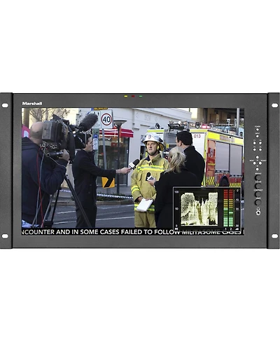 Marshall Electronics 17.3" Full Hd Rackmount Led Monitor, Hdmi