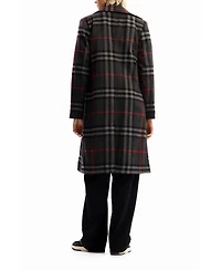 Desigual Women's Combination plaid coat