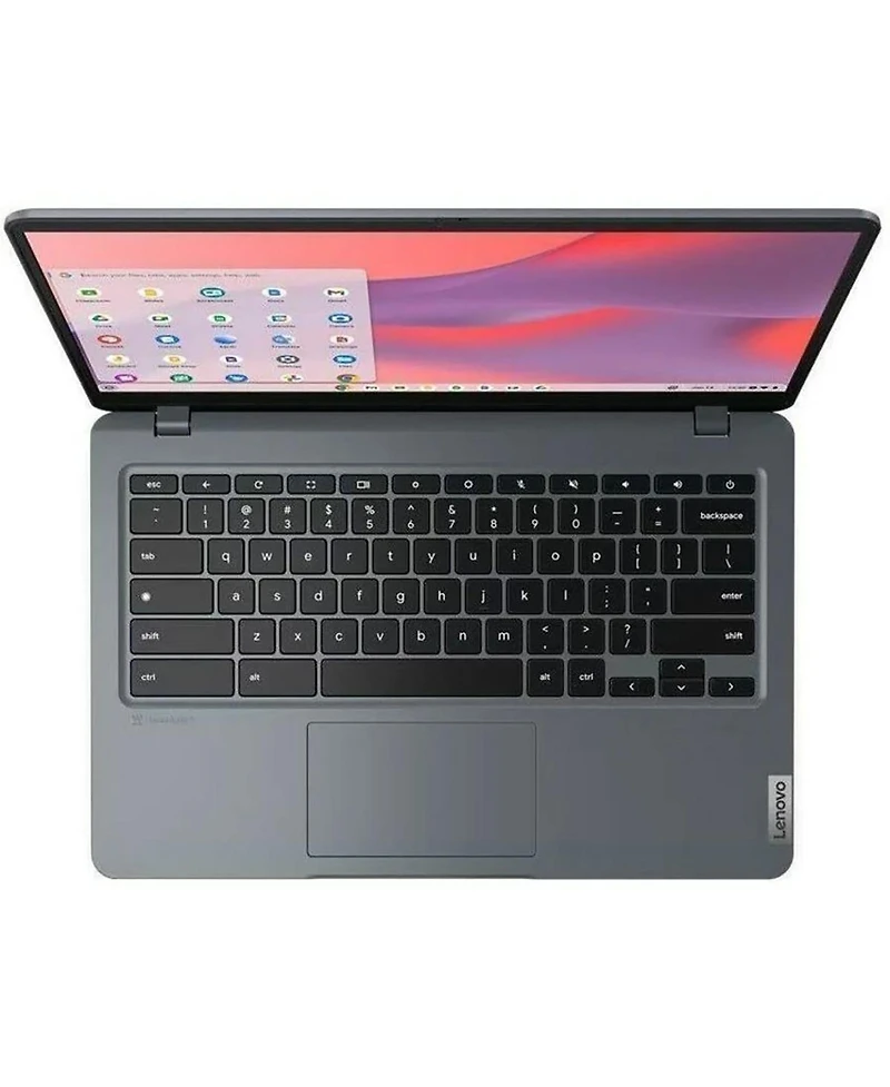 Lenovo 14e Chromebook Gen 3 14" Hd Laptop, Intel N100 0.8GHz, 4GB Ram, 32GB eMMC, Chrome Os, Storm Gray