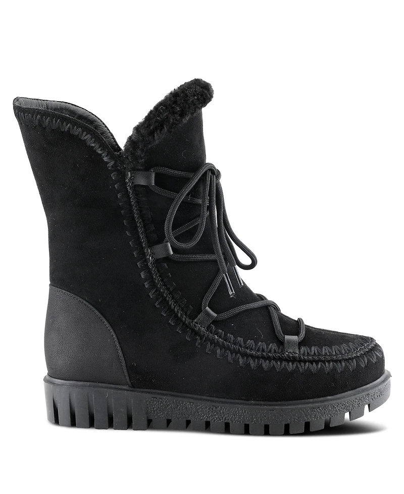Azura Stich Mid Calf Boots