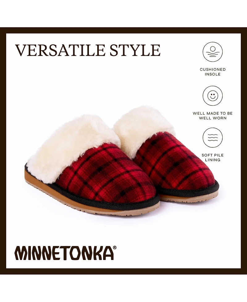 Minnetonka Women's Carefree Scuff Slippers